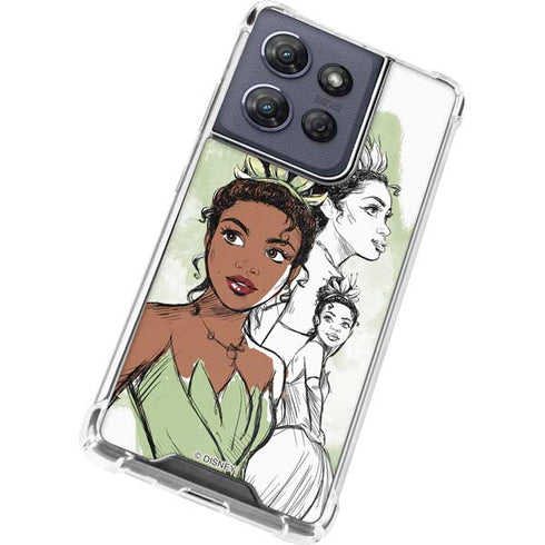 Disney Princess Tiana Sketch Moto G Play 5G (2025) Clear Case